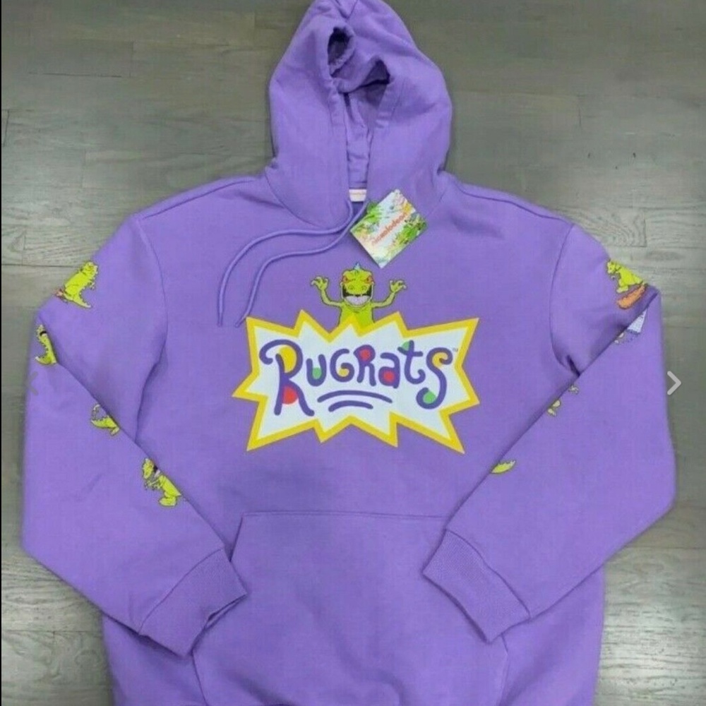 NWT Nickelodeon REPTAR Hoodie * Rare Purple *